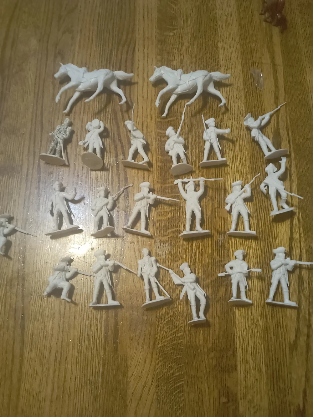 Huge Lot Army Men Soldiers Revolutionary War Cowboys Indians Knights Crimea War